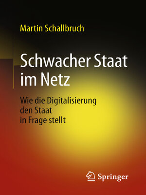 cover image of Schwacher Staat im Netz